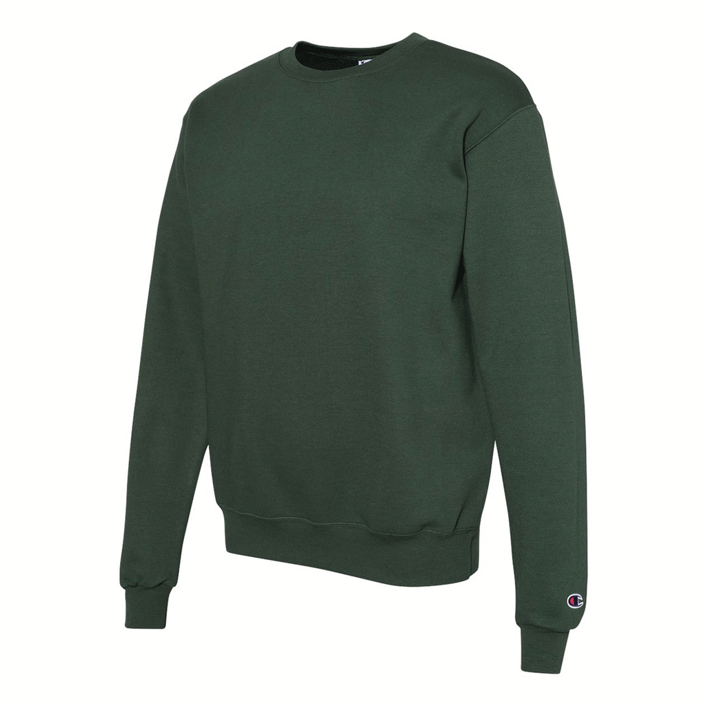 Forest green champion crewneck sale