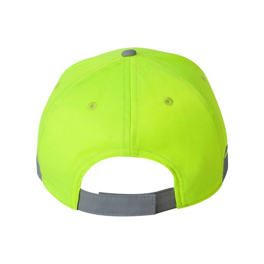 Outdoor Cap Safety Yellow Reflective Cap