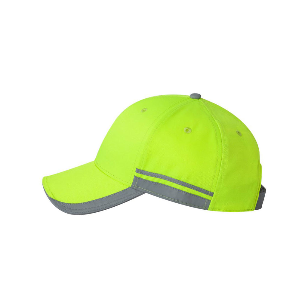 Outdoor Cap Safety Yellow Reflective Cap