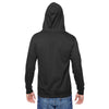 Fruit of the Loom Men's Black 6 oz. Sofspun Jersey Full-Zip