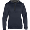 Stormtech Women's Navy/Oxford Grey Melange Atlantis Fleece Hoody