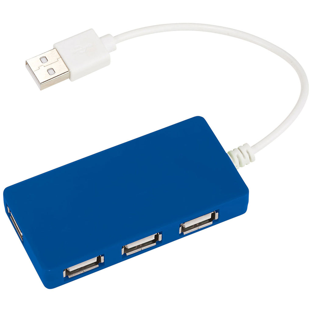 Bullet Royal Blue Brick USB Hub