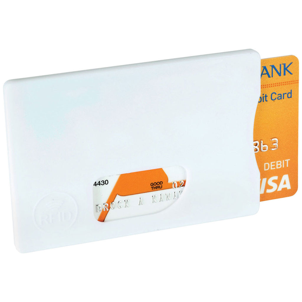 Bullet White RFID Credit Card Protector