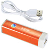 Bullet Orange Flash 2,200 mAh Power Bank