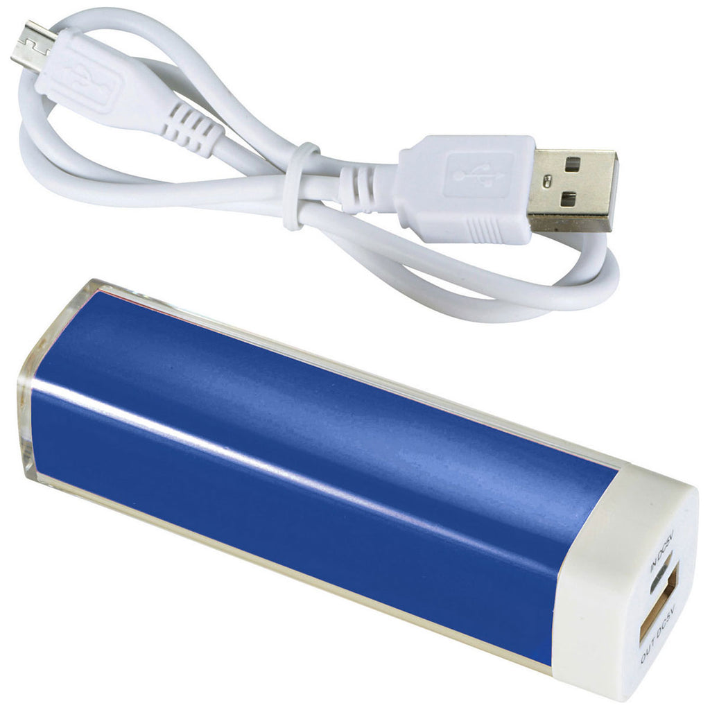 Bullet Royal Blue Flash 2,200 mAh Power Bank