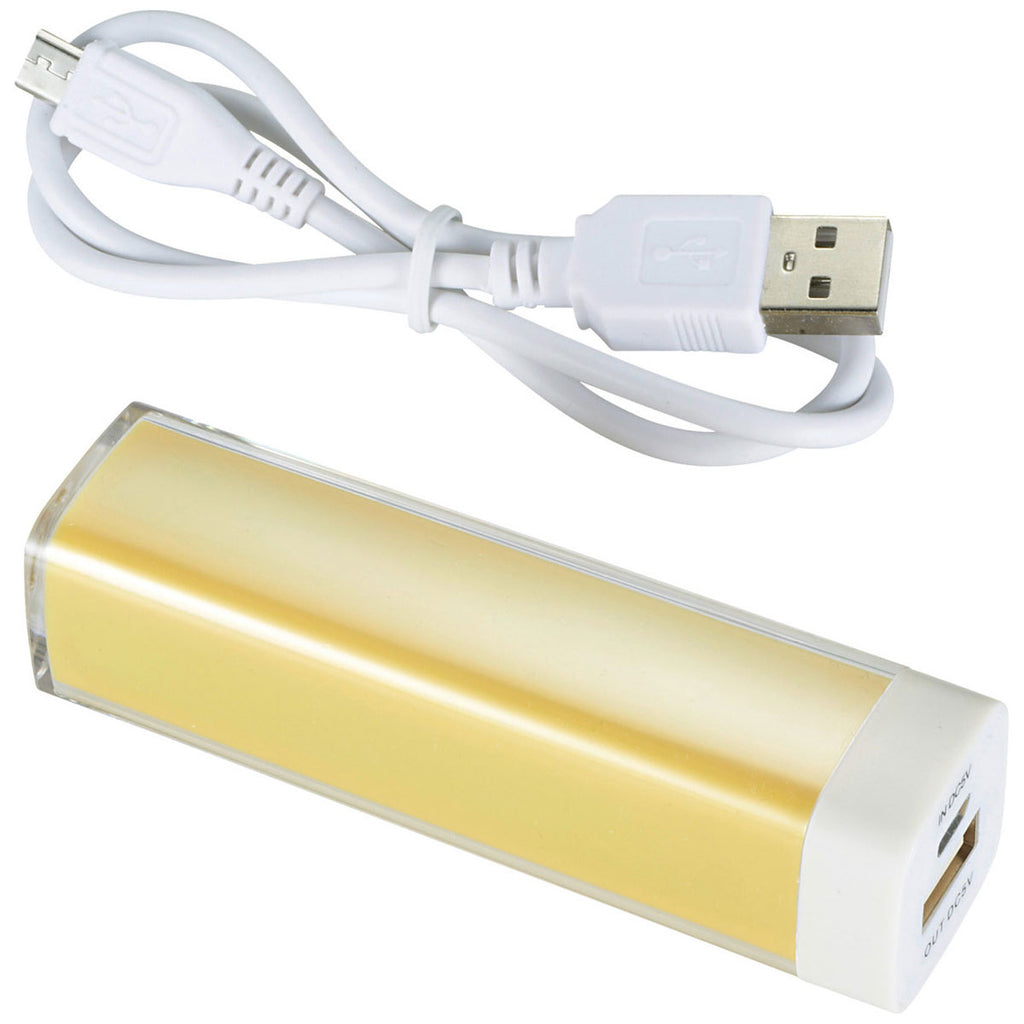 Bullet Yellow Flash 2,200 mAh Power Bank