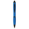 Bullet Royal Blue Nash Wheat Straw Ballpoint Stylus Pen