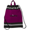 Bullet Burgundy Small Non-Woven Drawstring Bag