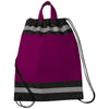 Bullet Burgundy Small Non-Woven Drawstring Bag