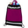 Bullet Burgundy Small Non-Woven Drawstring Bag