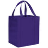 Bullet Purple Hercules Non-Woven Grocery Tote