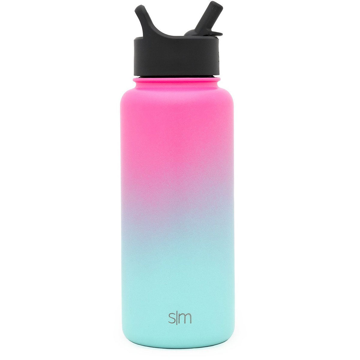 Sherbet Smiley Stainless Steel 32 oz Water Bottle