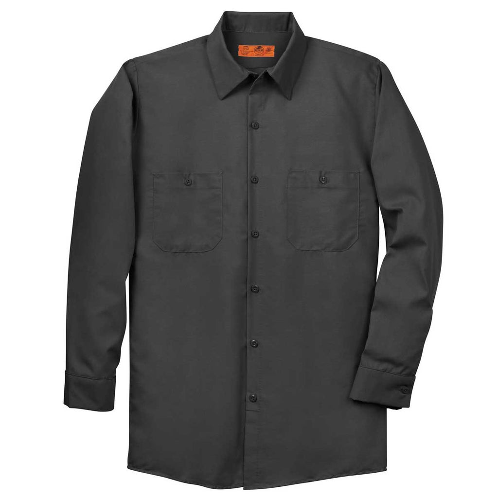 Red Kap Work Shirt, Industrial Short Sleeve Work Shirt, Custom Embroidered  Shop Shirt, Logo Work Shirt, Embroidered Name, Black Shirt 