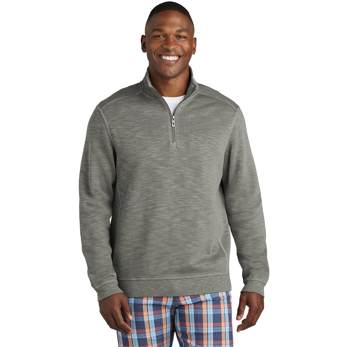 Tommy Bahama Mlb® Tobago Bay Half-zip Sweatshirt in Green for Men