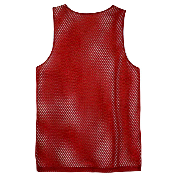 Sport-Tek Men's True Red PosiCharge Classic Mesh Reversible Tank