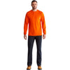 Timberland Men's Blaze Orange Cotton Core Henley