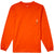 Timberland Men's Blaze Orange Core Pocket Long Sleeve T-Shirt