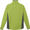 Elevate Men's Dark Citron Green Ferno Bonded Knit Jacket