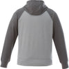 Elevate Men's Heather Grey Anshi Knit Full Zip Hoodie