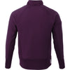 Elevate Men's Dark Plum Panorama Hybrid Knit Jacket