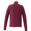 Elevate Men's Maroon Lockhart Full Zip Sweater