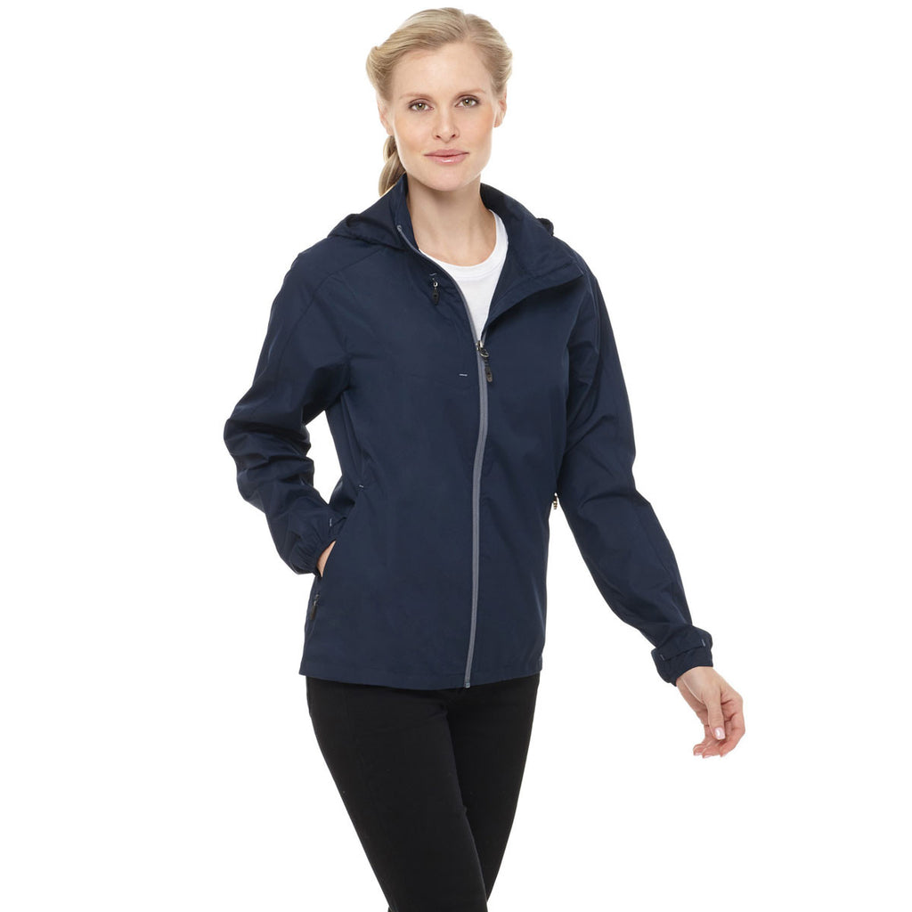 Elevate Women s Navy Flint Lightweight Jacket Sample