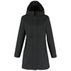 Tentree Women's Ten Meteorite Black Nimbus Long Rain Jacket