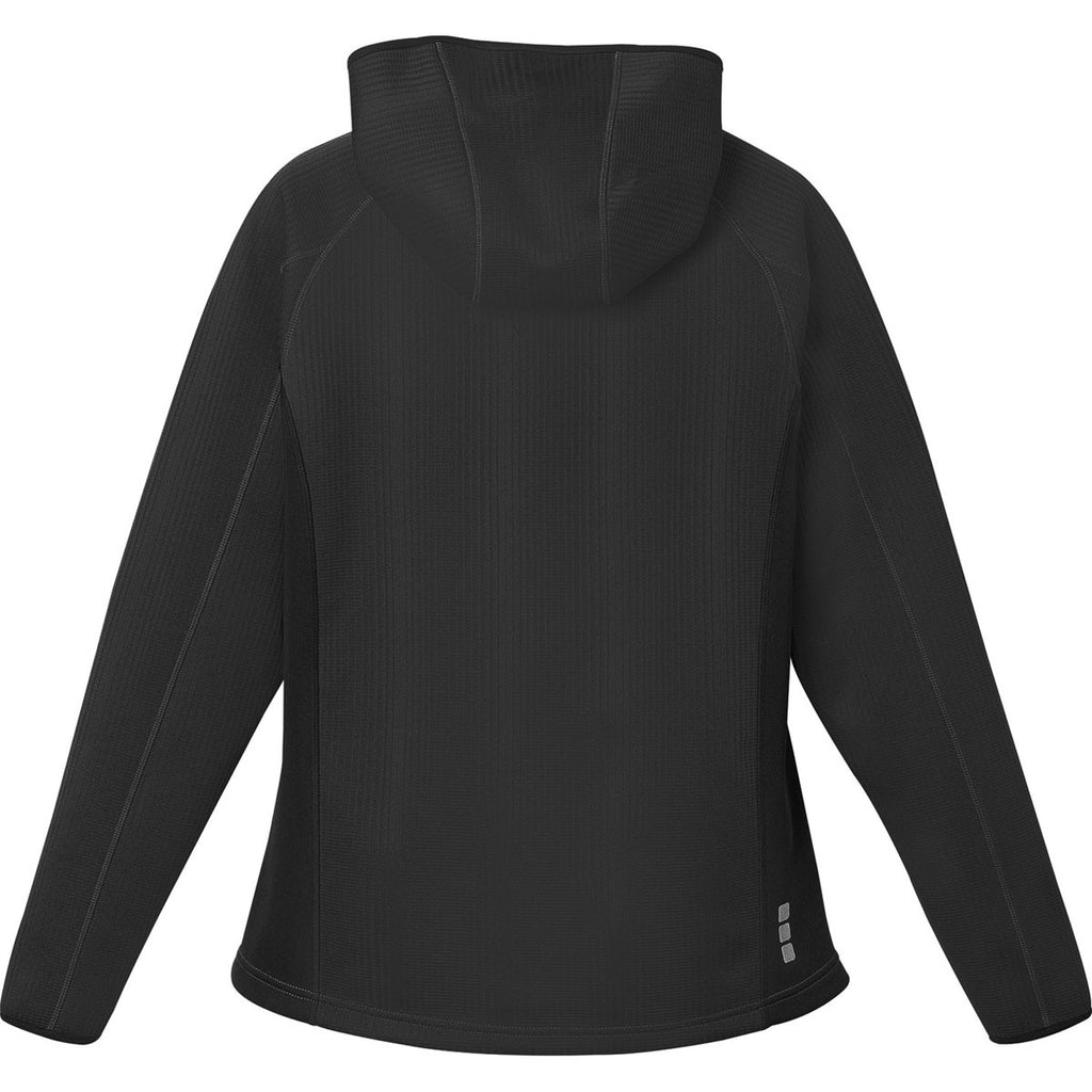 Elevate Women's Black Ferno Bonded Knit Jacket