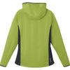 Elevate Women's Dark Citron Green Ferno Bonded Knit Jacket