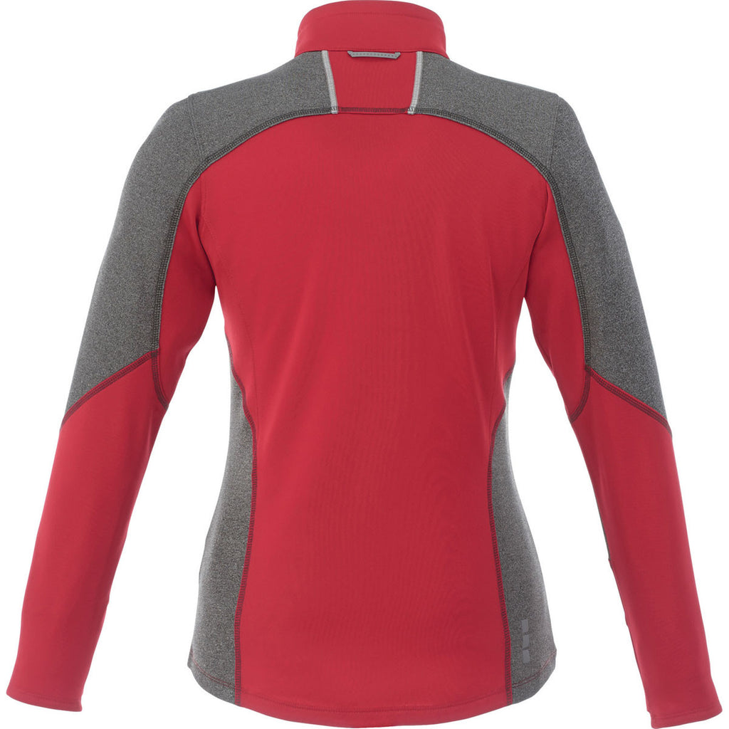 Elevate Women's Team Red Yosemite Knit Jacket