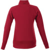 Elevate Women's Vintage Red Panorama Hybrid Knit Jacket