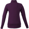 Elevate Women's Dark Plum Panorama Hybrid Knit Jacket