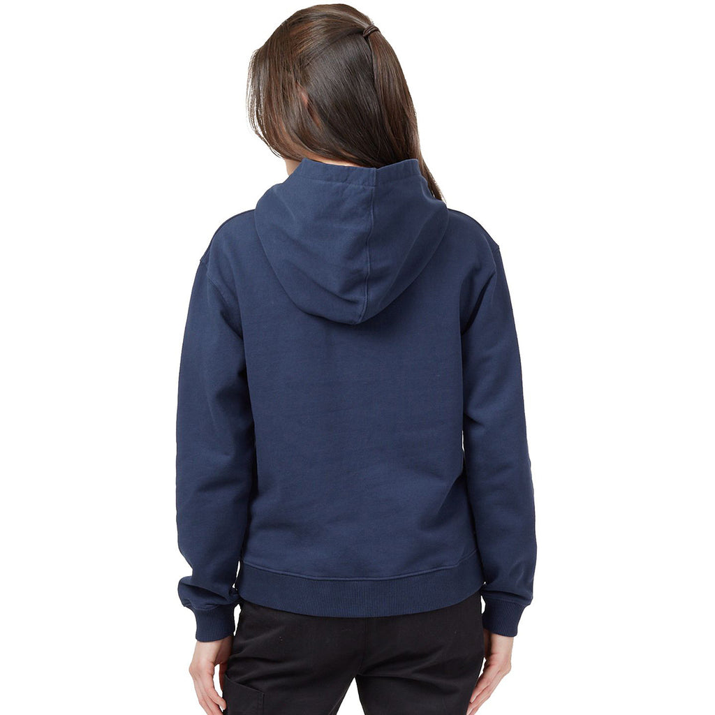 Tentree Women's Dress Blue Organic Cotton French Terry Classic Hoodie