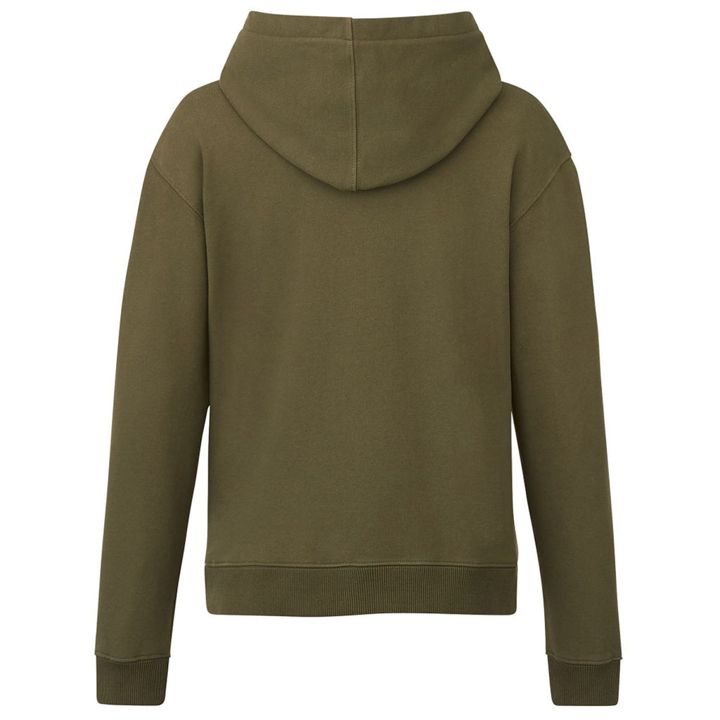 Tentree Women's Olive Night Green Organic Cotton French Terry Classic Hoodie