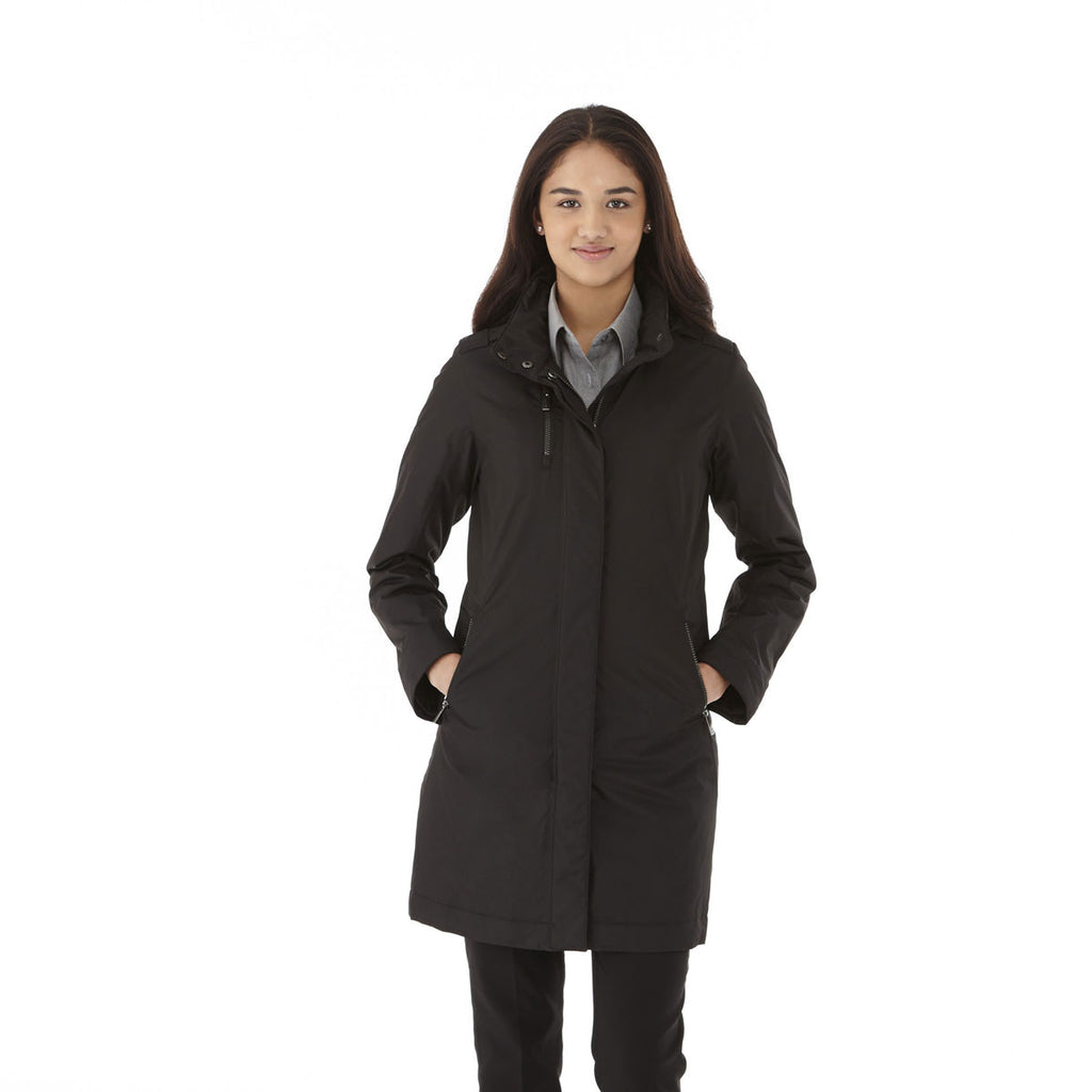 Elevate Women's Black Lexington Insulated Jacket