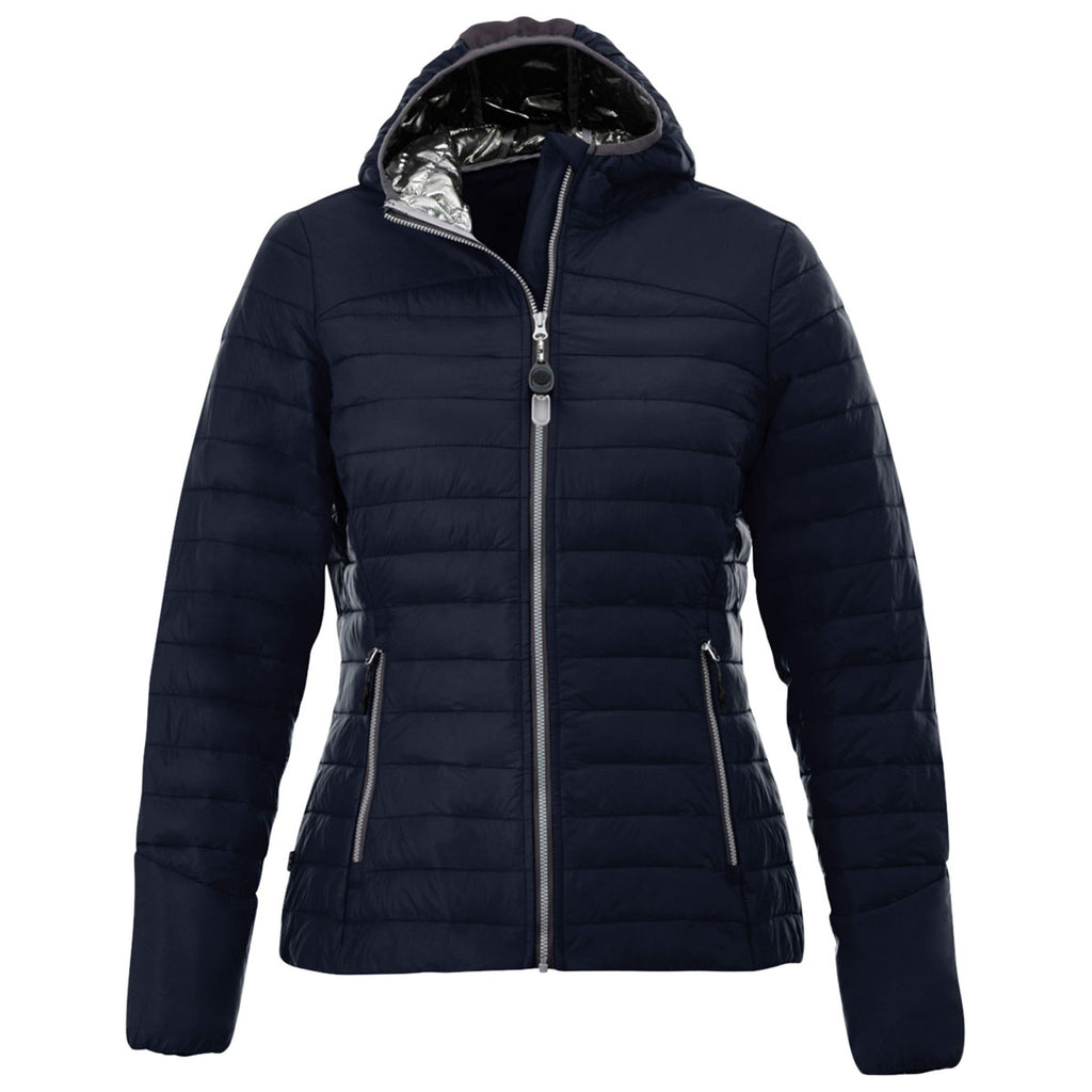 Women\'s Silverton Navy Vintage Elevate Packable Jacket Insulated