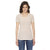 American Apparel Women's Tri Oatmeal Triblend Short-Sleeve Track T-Shirt