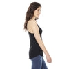 American Apparel Women's Triblend Black Racerback Tank