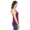 American Apparel Women's Triblend Cranberry Racerback Tank