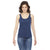 American Apparel Women's Triblend Indigo Racerback Tank