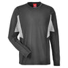 Team 365 Men's Dark Grey Heather Excel Performance Warm-up