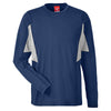 Team 365 Men's Sport Dark Navy Heather Excel Performance Warm-up