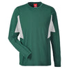 Team 365 Men's Sport Forest Heather Excel Performance Warm-up