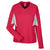 Team 365 Women's Sport Red Heather Excel Performance Warm-up