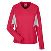 Team 365 Women's Sport Red Heather Excel Performance Warm-up