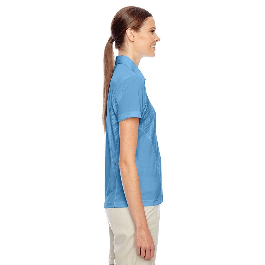 Team 365 Women's Sport Light Blue Charger Performance Polo