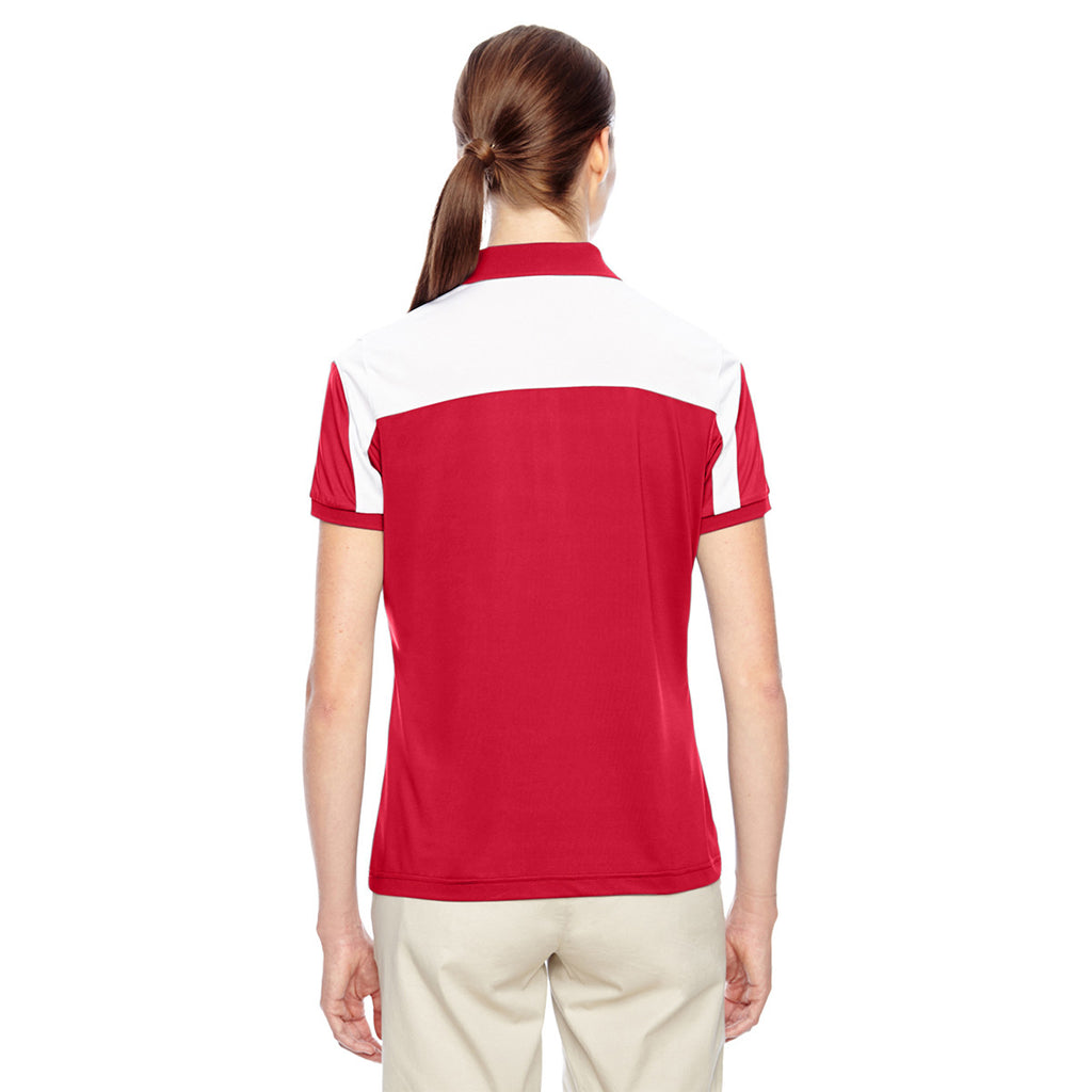 Team 365 Women's Sport Red Victor Performance Polo