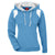 Team 365 Women's Sport Light Blue/White Elite Performance Hoodie