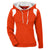 Team 365 Women's Sport Orange/White Elite Performance Hoodie