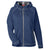 Team 365 Women's Sport Dark Navy Heather/Sport Graphite Excel Melange Performance Fleece Jacket